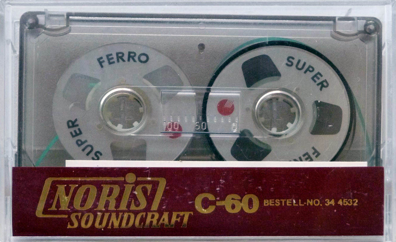 Compact Cassette Noris 60 "Soundcraft" Type I Normal Germany
