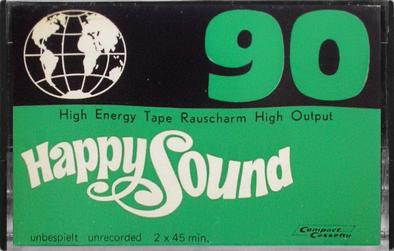 Compact Cassette Happy Sound 90 Type I Normal 1977 Germany