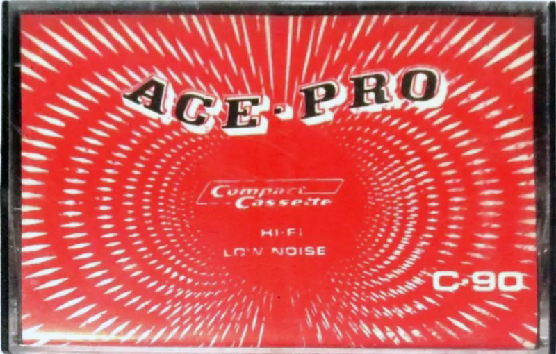 Compact Cassette ACE-PRO 90 Type I Normal 1983 Mexico