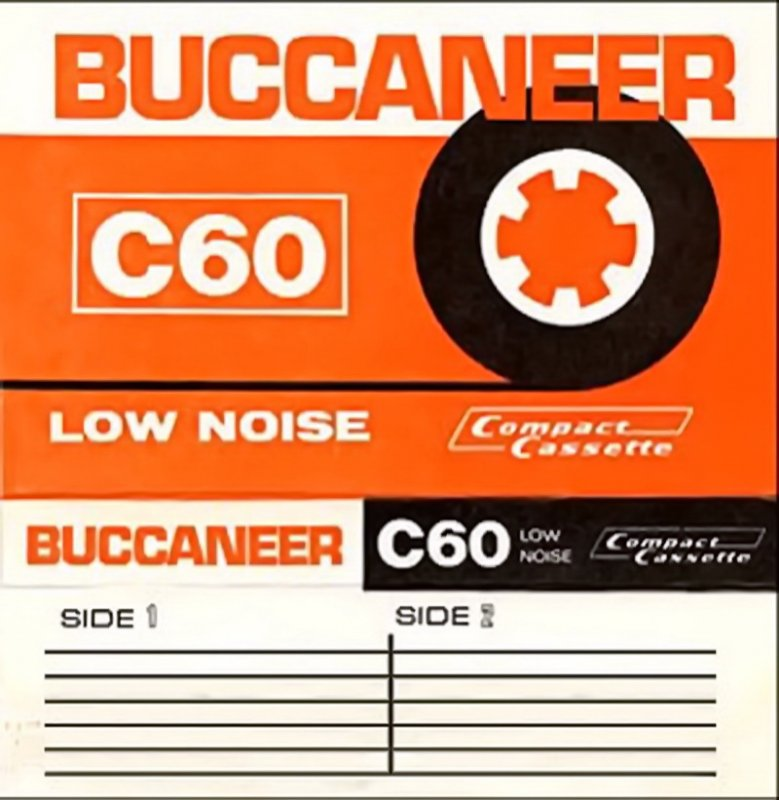 Compact Cassette Buccaneer 60 Type I Normal Hong Kong