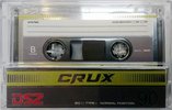 Compact Cassette CRUX DSZ 90 "silver" Type I Normal 2023 Worldwide