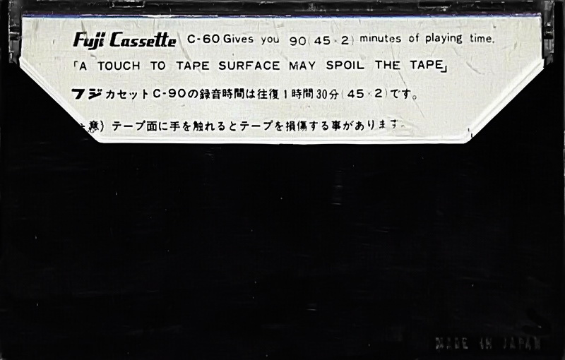 Compact Cassette Fuji 90 Type I Normal Japan