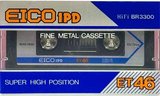 Compact Cassette Eico 1PD ET 46 Type II Chrome 1984 Japan