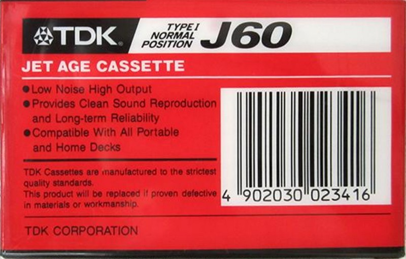 Compact Cassette: TDK  - J 60