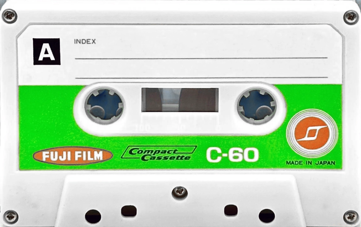Compact Cassette Fuji Film 60 Type I Normal 1968 Japan