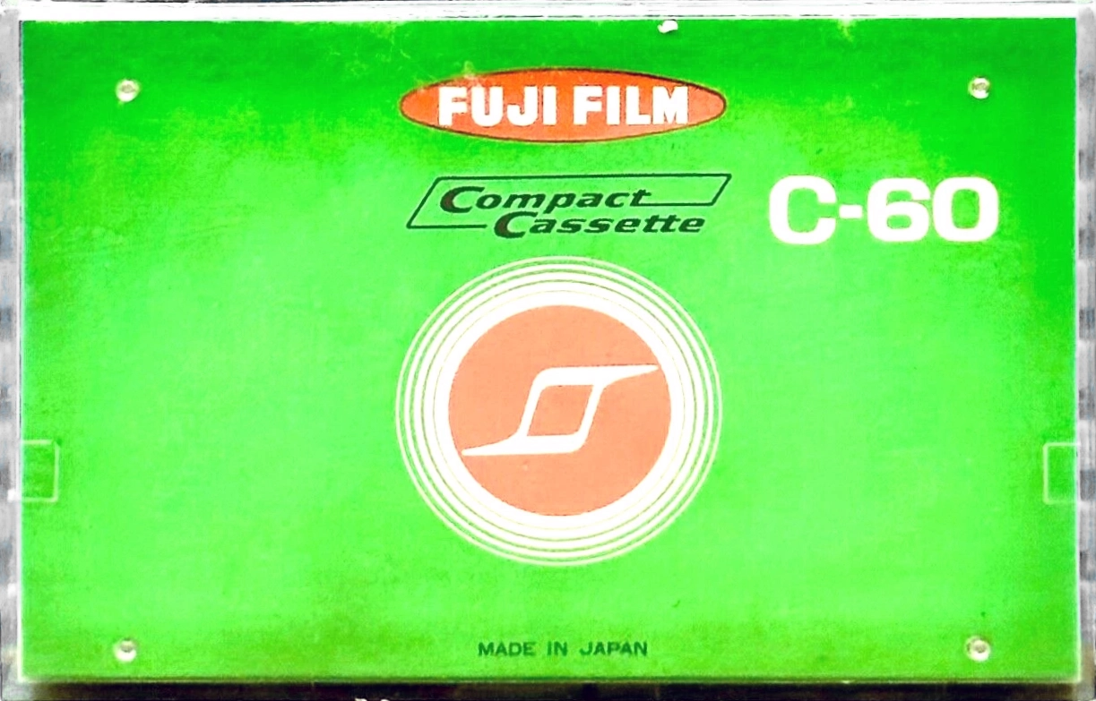Compact Cassette Fuji Film 60 Type I Normal 1968 Japan