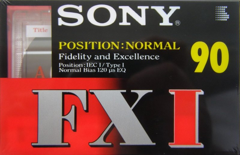 Compact Cassette: Sony  - FX I 90