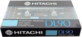 Compact Cassette Hitachi DL 90 Type I Normal 1990 North America