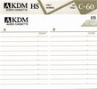 Compact Cassette KDM HS 60 Type I Normal Unknown Country