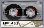 Compact Cassette KDM HS 60 Type I Normal Unknown Country