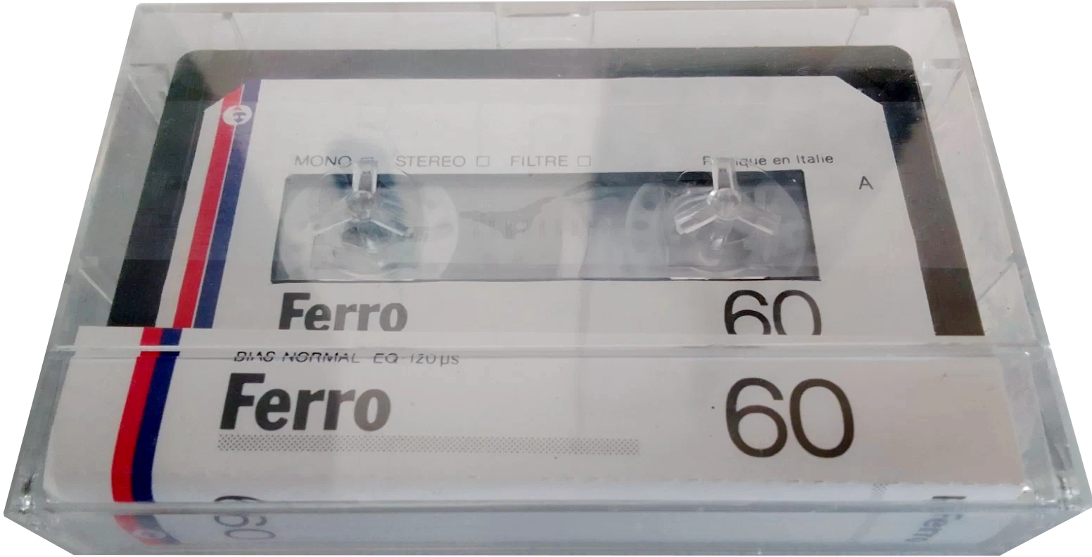 Compact Cassette Carrefour 60 "Ferro" Type I Normal 1985 France