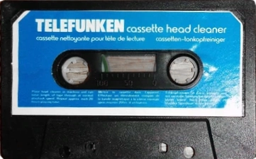Compact Cassette Telefunken Cleaning Cassette 1972 Europe
