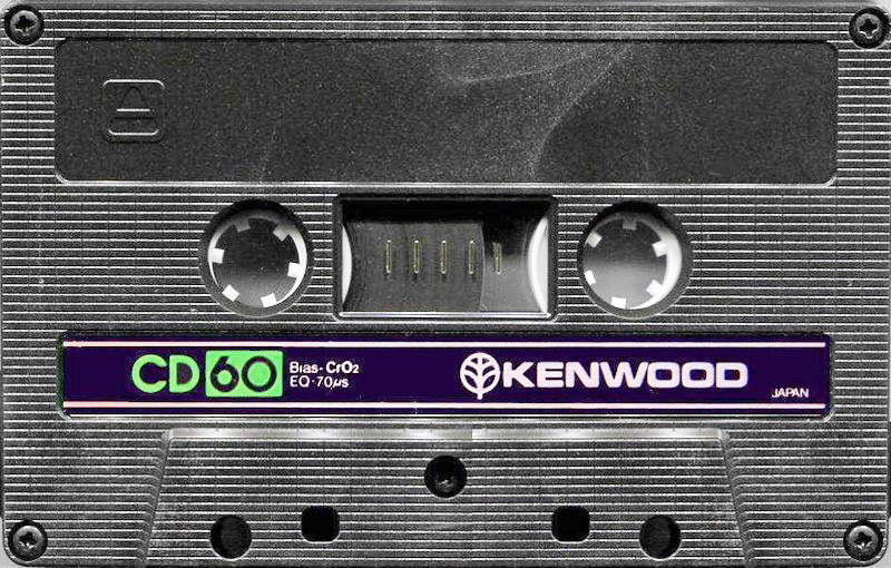 Compact Cassette:  Kenwood - CD 60