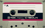 Compact Cassette TDK 180 "C-180LN" Type I Normal 1972 USA