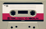 Compact Cassette TDK 180 "C-180LN" Type I Normal 1972 USA