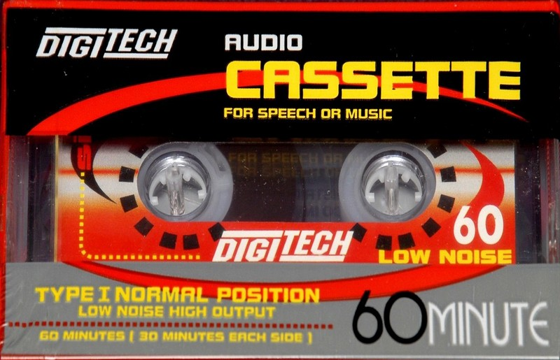 Compact Cassette Digitech 60 Type I Normal 1998 USA
