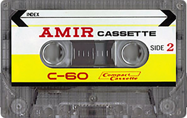 Compact Cassette Amir 60 Type I Normal Unknown Country