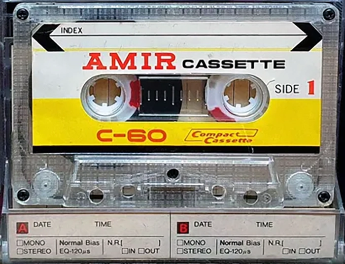 Compact Cassette Amir 60 Type I Normal Unknown Country