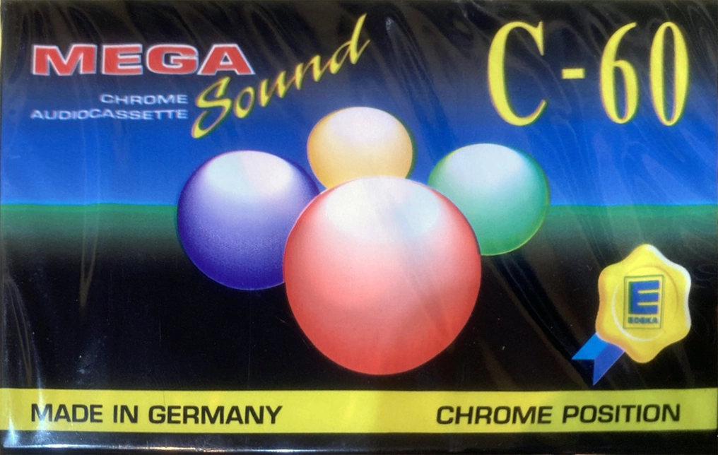 Compact Cassette Mega Sound 60 Type II Chrome 1999 Germany
