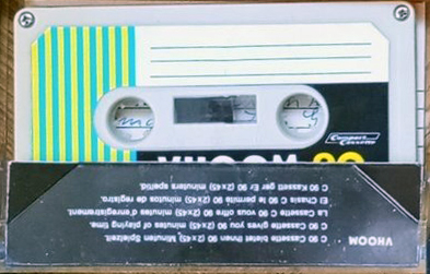 Compact Cassette Vhoom 90 Type I Normal Europe