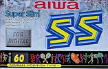 Compact Cassette Aiwa FRC-S 60 "SS" Type I Normal Worldwide