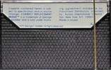 Compact Cassette Correct Replacement 90 Type I Normal 1979 North America