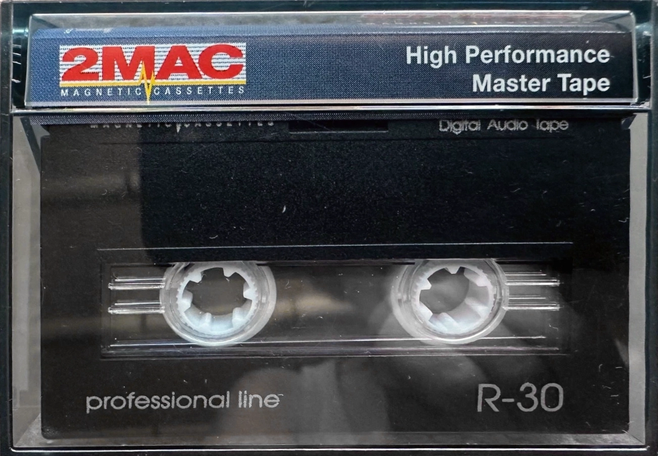 Digital Audio Tape 2Mac 30 Type IV Metal Unknown Country