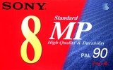 Video8, Hi8, Digital8 Sony MP 90 "P5-90MP" Type I Normal 1998 Europe