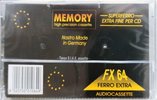 Compact Cassette Memory FX 64 Type I Normal Italy