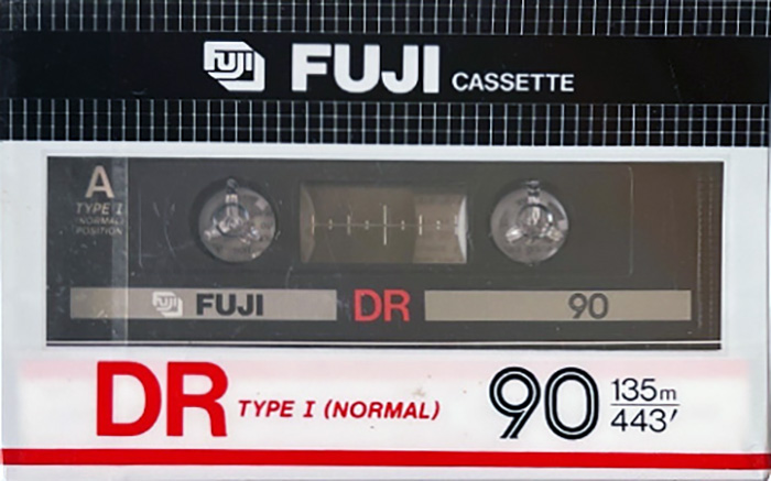 Compact Cassette Fuji DR 90 Type I Normal 1984 North America