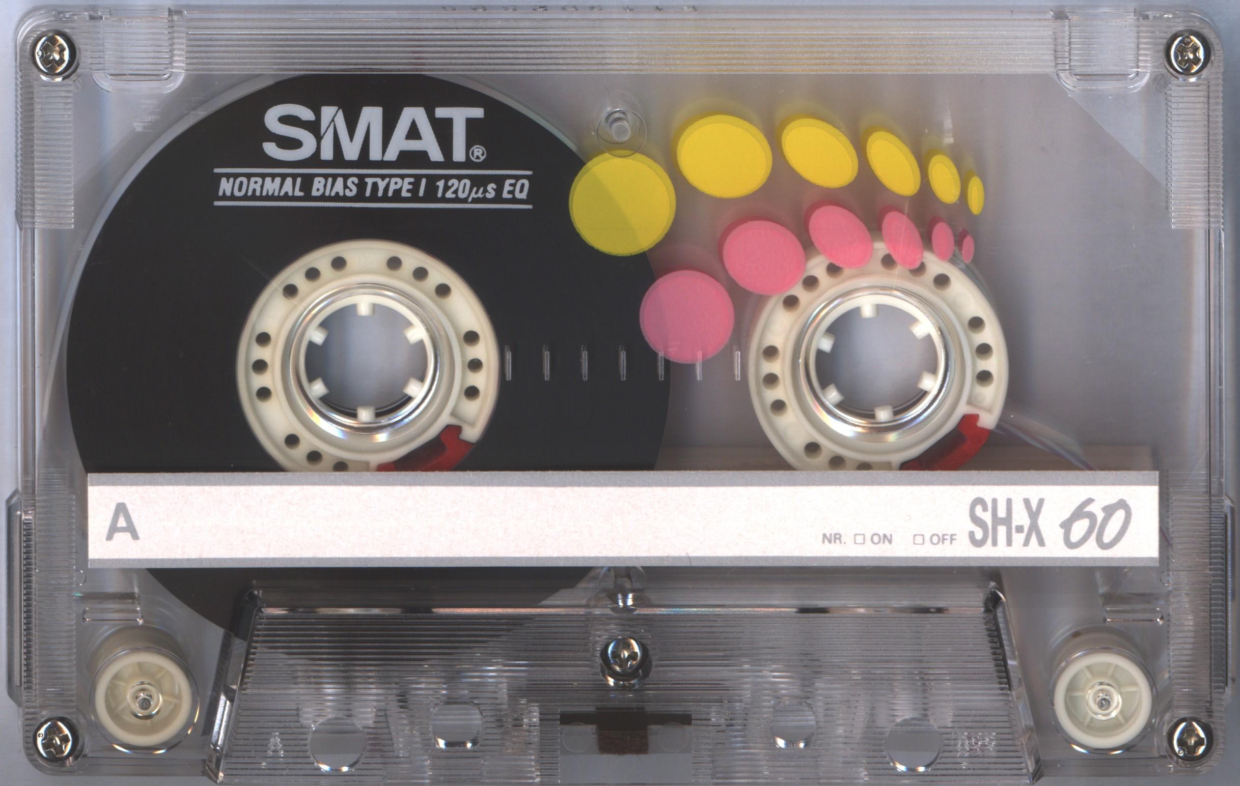 Compact Cassette Smat SH X 60 Type I Normal 1988 Portugal