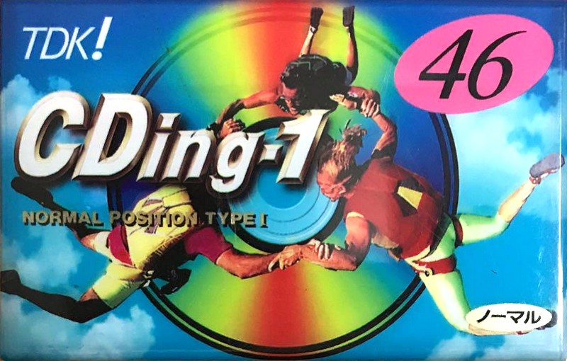 Compact Cassette TDK CDing 1 46 "CD1-46K" Type I Normal 1997 Japan