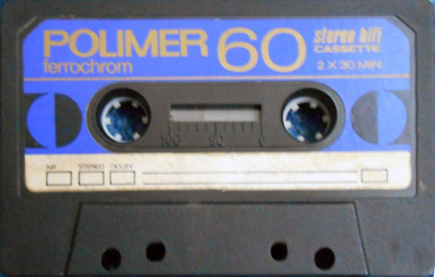 Compact Cassette Polimer 60 Type III Ferro Chrome 1979 Hungary