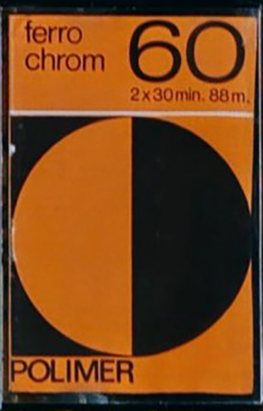 Compact Cassette Polimer 60 Type III Ferro Chrome 1979 Hungary