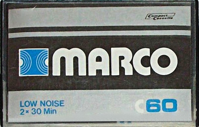 Compact Cassette Marco 60 Type I Normal Germany