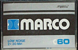 Compact Cassette Marco 60 Type I Normal Germany