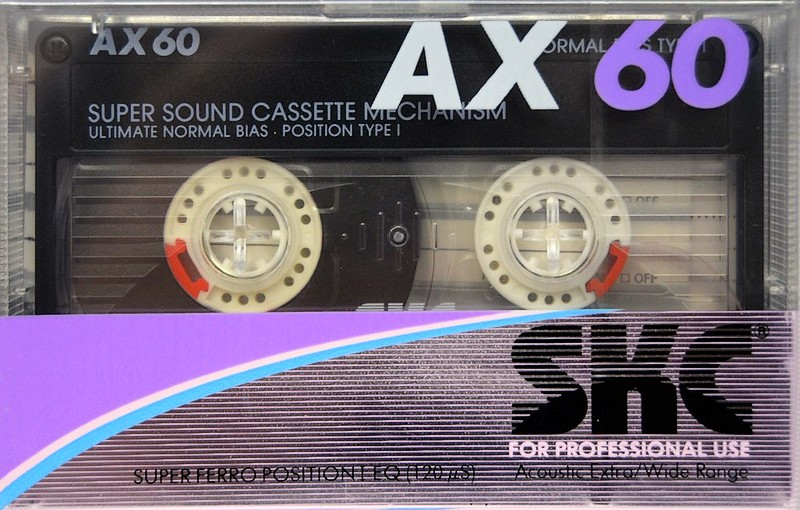 Compact Cassette: Sunkyong Magnetic Limited (SKM) SKC - AX 60