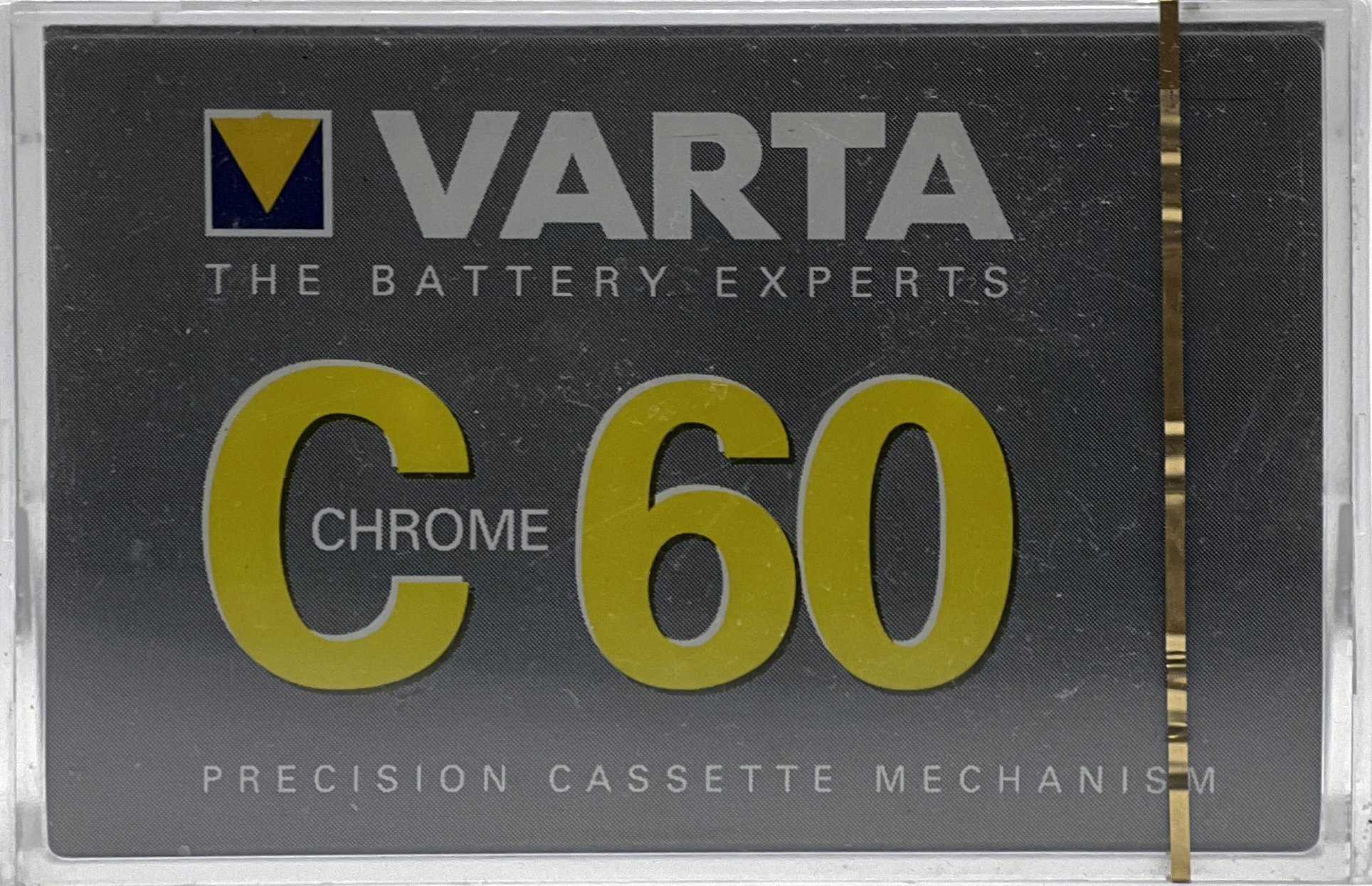 Compact Cassette Varta 60 Type II Chrome Europe