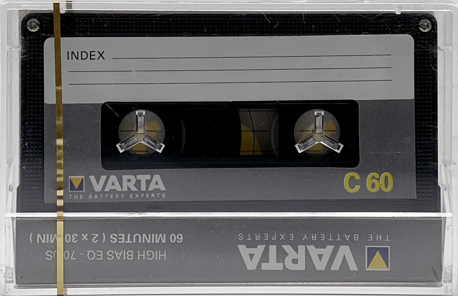 Compact Cassette Varta 60 Type II Chrome Europe