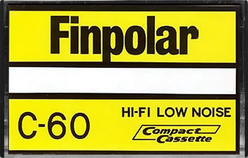 Compact Cassette Finpolar 60 Type I Normal Hong Kong