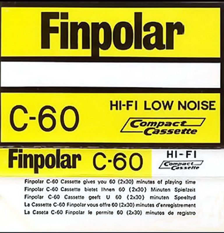 Compact Cassette: Unknown Finpolar -  60