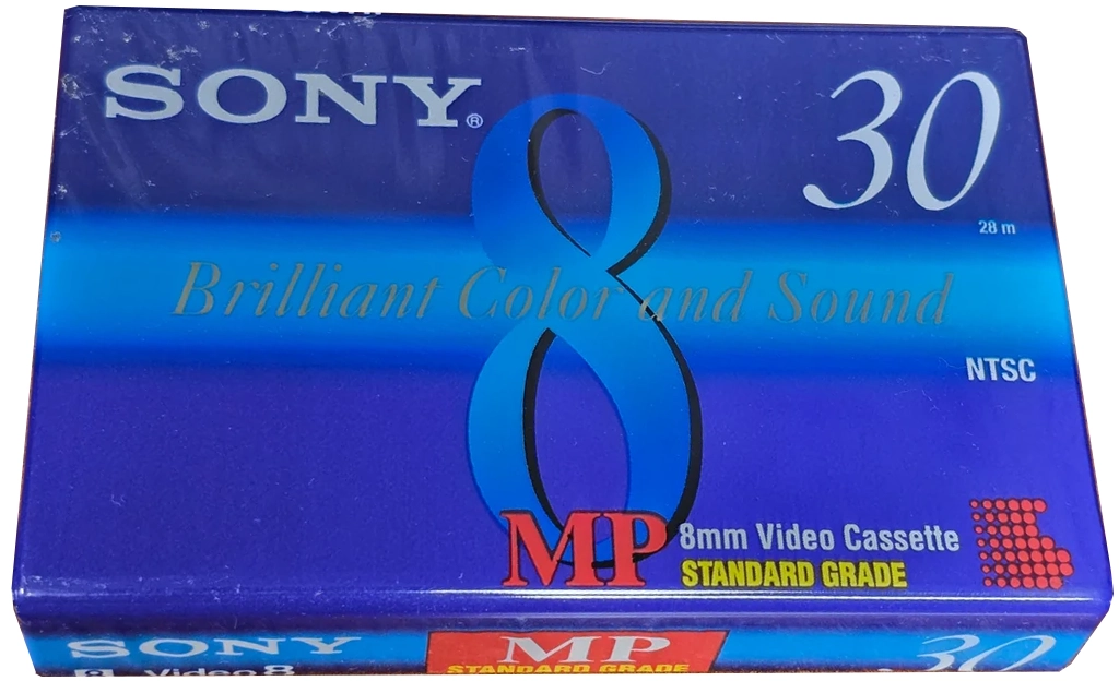 Video8, Hi8, Digital8 Sony MP 30 "P6-30MPC" Type I Normal 1996 North America
