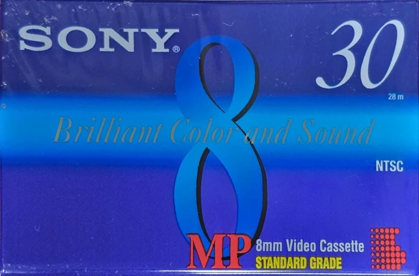 Video8, Hi8, Digital8 Sony MP 30 "P6-30MPC" Type I Normal 1996 North America