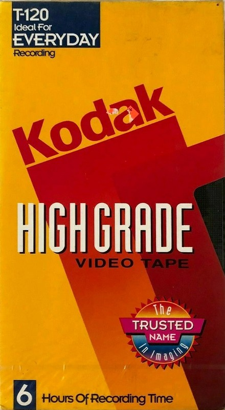 VHS, Video Home System: RAKS Kodak - HG 120