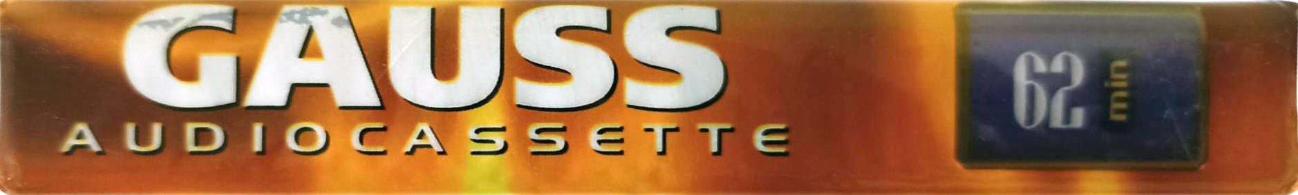 Compact Cassette Gauss XP 62 Type I Normal 2001 Latin America