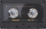 Compact Cassette Philips MCX Master 60 Type II Chrome 1993 Europe