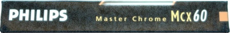 Compact Cassette Philips MCX Master 60 Type II Chrome 1993 Europe