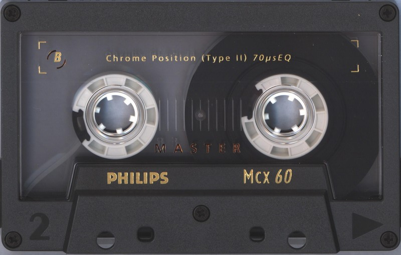 Compact Cassette: BASF Philips - MCX Master 60