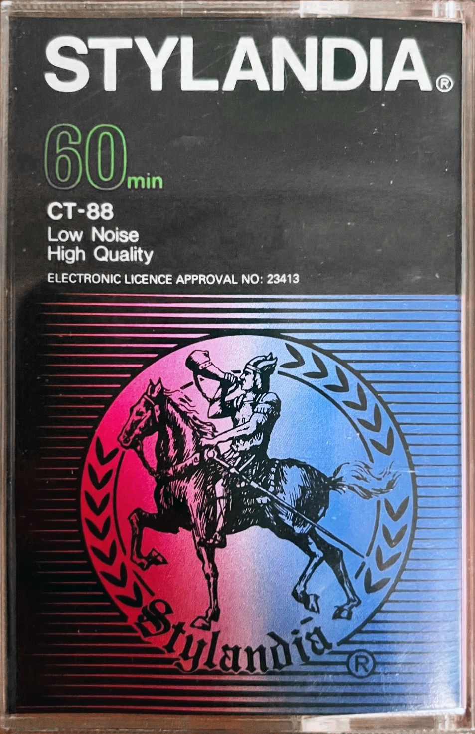 Compact Cassette Stylandia CT-88 60 "gold" Type I Normal Europe