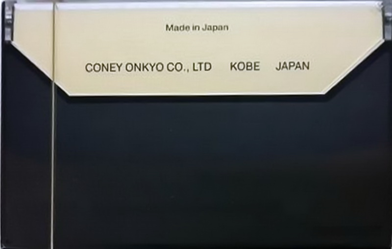 Compact Cassette Conion 60 Type I Normal 1986 Japan